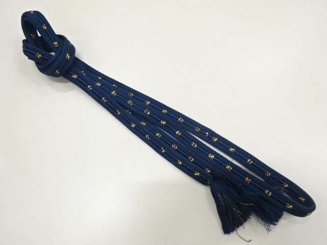 JAPANESE KIMONO / HAND-TIED OBIJIME CORD